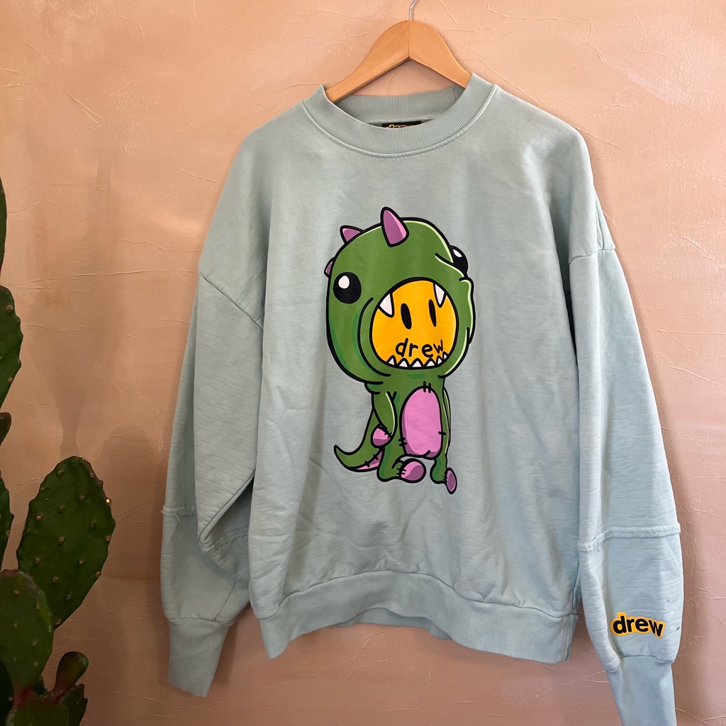 Drew House Dinodrew Limited Edition Deconstructed Crewneck